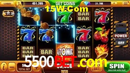 Jackpots e promoções na 5500bet.com